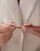 Taş Detaylı Kelepçe Bileklik