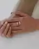 Taşlı Altın Sarmal Yüzük