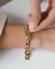 Taşlı Altın Zincir Bileklik