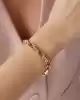 Taşlı Ataç Zincir Bileklik