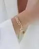Taşlı Gurmet Zincirli Mix Bileklik