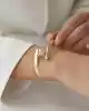 Taşlı Hareketli Kelepçe Bileklik