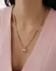 Taşlı Yıldız Uçlu Gurmet Zincir