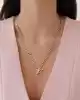 Taşlı Yıldız Uçlu Gurmet Zincir