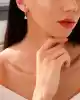 Tria İnci Altın Küpe