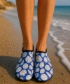 Shoecide Deniz Kabuğu Desen Kadın Deniz Ayakkabısı – Hafif, Kaydırmaz, Hızlı Kuruyan Aqua Shoes