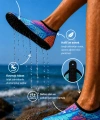 Shoecide Japon Dalgası Desen Kadın Deniz Ayakkabısı – Hafif, Kaydırmaz, Hızlı Kuruyan Aqua Shoes