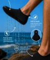 Shoecide Siyah Erkek Deniz Ayakkabısı – Hafif, Kaydırmaz, Hızlı Kuruyan Aqua Shoes
