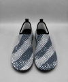 Shoecide Gri Kare Desenli Erkek Deniz Ayakkabısı – Hafif, Kaydırmaz, Hızlı Kuruyan Aqua Shoes