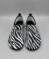 Shoecide Zebra Desen Kadın Deniz Ayakkabısı – Hafif, Kaydırmaz, Hızlı Kuruyan Aqua Shoes