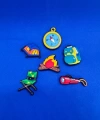 Kamp Çadır Temalı Charm 6lı Premium İthal Crocs Sandalet terlik Süsleri / Jibbitz