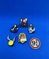 Harry Potter Temalı Charm 6lı Premium İthal Crocs Sandalet terlik Süsleri / Jibbitz