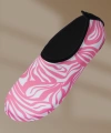 Kaydırmaz Kauçuk Taban Neoprene Pembe Desenli Deniz Ayakkabısı  (36-40), (8 Adet)