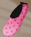 Kaydırmaz Kauçuk Taban Neoprene Pembe Güneş Desenli Deniz Ayakkabısı  (36-40), (8 Adet)