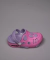 Pembe-Lila Çizgi Film Figürlü Işıklı Eva Rahat Çocuk Sandalet