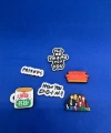 Friends Dizi Temalı Charm 6lı Premium İthal Crocs Sandalet terlik Süsleri / Jibbitz