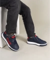 Shoecide 1011 Glasses-x Çocuk Ayakkabı Lacivert Kırmızı Beyaz