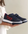 Shoecide 1011 Glasses-x Çocuk Ayakkabı Lacivert Kırmızı Beyaz