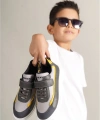 Shoecide 1015 Star-x Çocuk Ayakkabı Gri Beyaz Sarı