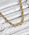 Shoecide 316l Çelik Burgu Model Gold Renk Kadın Kolye