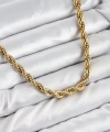 Shoecide 316l Çelik Burgu Model Gold Renk Kadın Kolye