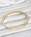 Shoecide 316l Çelik Gold Renk 65 Mm İnce Kadın Kelepçe Bileklik