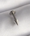 Shoecide 316l Çelik Gümüş Renk Çivi Model Piercing