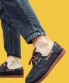 Shoecide Bağcıklı Mevsimlik Keten Siyah Erkek Klasik Ayakkabı 008 Siyah (taba Taban)
