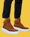 Shoecide Bağcıklı Rahat Yüksek Taban Taba Erkek Spor Bot 104
