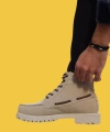 Shoecide Bağcıklı Yüksek Taban Taş Erkek Loafer Bot B-020