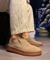 Shoecide Bağcıksız Mevsimlik Süet Ayakkabı 019 Camel (süet)