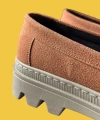 Shoecide Bağcıksız Rahat Yüksek Taban Taba Süet Erkek Loafer Klasik Ayakkabı 779