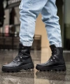 Shoecide Erkek Spor Bot B14 Siyah (siyah Taban)