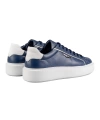 Shoecide Evo Lacivert Ve Beyaz Hakiki Deri Erkek Spor (sneaker) Ayakkabı