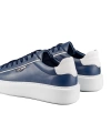 Shoecide Evo Lacivert Ve Beyaz Hakiki Deri Erkek Spor (sneaker) Ayakkabı