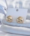 Shoecide Gold Renk Pirinç Kadın Küpe
