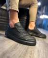 Shoecide Günlük Ayakkabı 013 Siyah (siyah Taban)