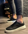 Shoecide Günlük Ayakkabı 222 Siyah (beyaz Taban)