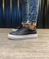Shoecide Günlük Ayakkabı 421 Siyah (beyaz Taban)