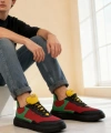 Shoecide Günlük Ayakkabı R10 Kırmızı Yeşil Sarı