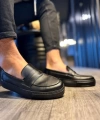 Shoecide Günlük Klasik Ayakkabı 400 Siyah (siyah Taban)