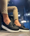Shoecide Günlük Spor Klasik Ayakkabı 818 Siyah (beyaz Taban)