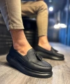 Shoecide Günlük Spor Klasik Ayakkabı 818 Siyah (siyah Taban)