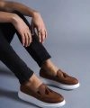 Shoecide Günlük Spor Klasik Ayakkabı 818 Taba