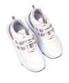 Shoecide Kadın Osda Beyaz Gri Günlük Spor Ayakkabı Sneaker 4 Cm Sp176