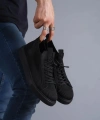 Shoecide Kb-112  Kömür Triko Bağcıklı  Günlük Erkek  Ayakkabı
