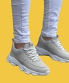 Shoecide Kb-707 Taş Süet Yüksek Taban Bağcıklı Günlük Erkek Ayakkabı