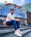 Shoecide Kb-x204 Bej Keten Bej Yüksek Taban Günlük Erkek Spor Ayakkabı