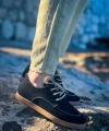 Shoecide Kb-x5 Siyah  Süet Bağcıklı  Günlük Erkek Ayakkabı