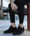 Shoecide Klasik Erkek Ayakkabı 001 Siyah Süet (siyah Taban)